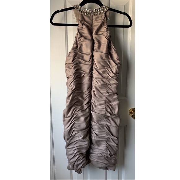 Beige David’s Bridal Dress, Worn Once - Picture 2 of 4